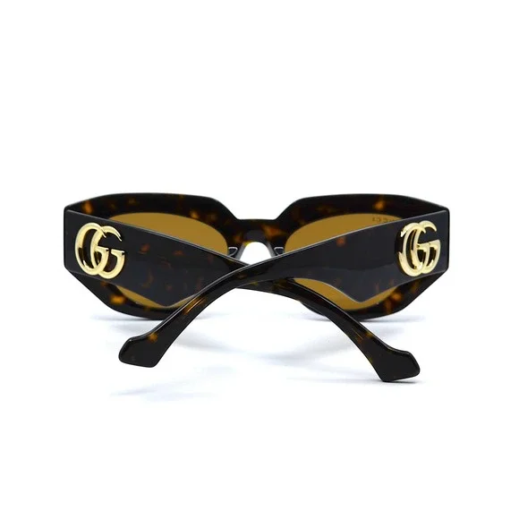 COPY - GUCCI GG1421S 002 HAVANA BROWN AUTHENTIC SUNGLASSES - Picture 8 of 14